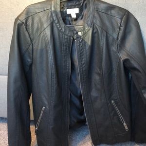 Leather jacket